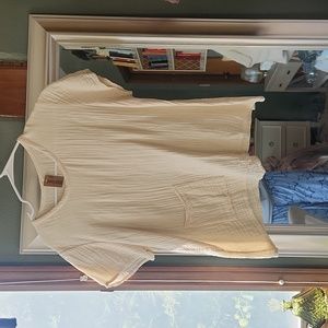 S/M cream top